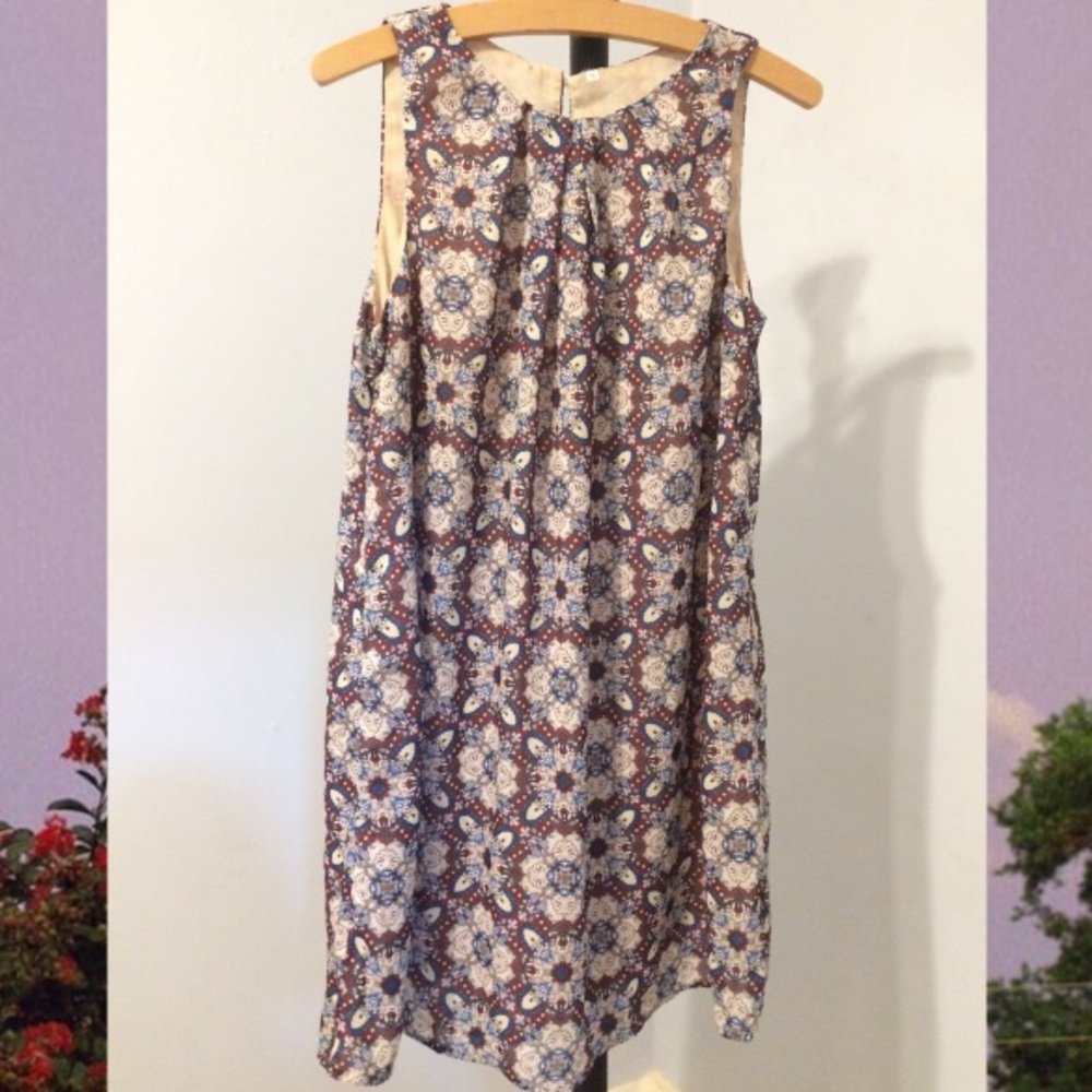 A-Line Sleeveless Dress